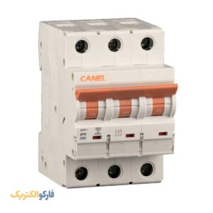«کلید مینیاتوری سهپل EP8i-3 لنا افراتاب – جریان 2 تا 63 آمپر – قدرت قطع 10KA – تیپ B-C-D»